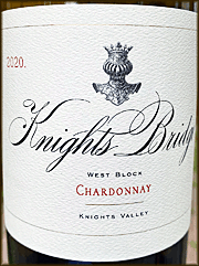 Knights Bridge 2020 West Block Chardonnay