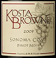 Kosta Browne 2009 Sonoma Coast Pinot Noir