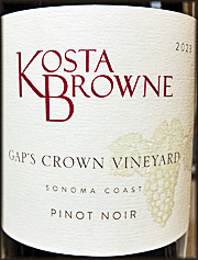 Kosta Browne 2023 Gap's Crown Pinot Noir