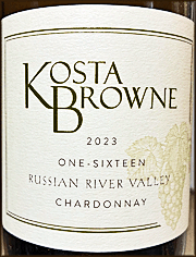 Kosta Browne 2023 One Sixteen Chardonnay