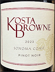 Kosta Browne 2023 Sonoma Coast Pinot Noir