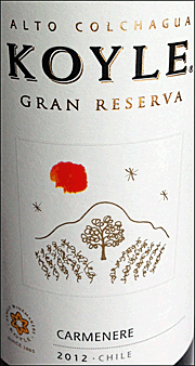 Koyle 2012 Grand Reserva Carmenere