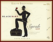 Krupp Brothers 2008 Black Bart Stagecoach Syrah
