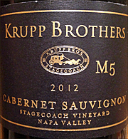 Krupp Brothers 2012 M5 Cabernet