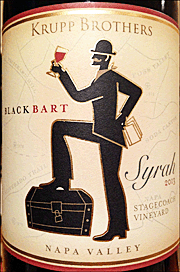 Krupp Brothers 2013 Black Bart Syrah