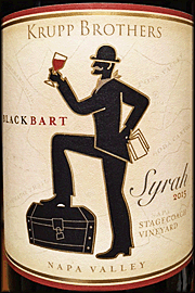 Krupp Brothers 2015 Black Bart Stagecoach Vineyard Syrah