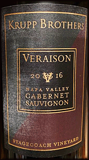 Krupp Brothers 2016 Veraison Cabernet Sauvignon