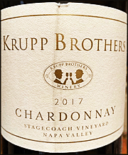 Krupp Brothers 2017 Chardonnay