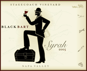 Krupp Brothers 2005 Black Bart Stagecoach Syrah