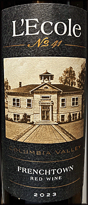 L'Ecole 2023 Frenchtown Red Wine