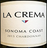 La Crema 2015 Sonoma Coast Chardonnay