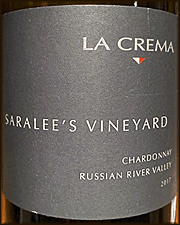 La Crema 2017 Saralee's Vineyard Chardonnay