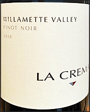 La Crema 2018 Willamette Valley Pinot Noir