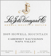 La Jota 2009 Cabernet