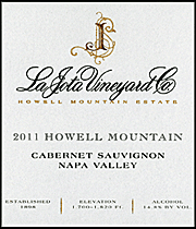 La Jota 2011 Cabernet Sauvignon