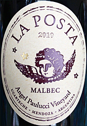 La Posta 2010 Angel Paulucci Malbec