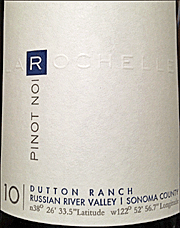La Rochelle 2010 Dutton Ranch Pinot Noir