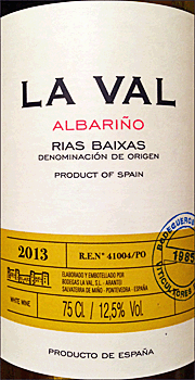 La Val 2013 Albarino