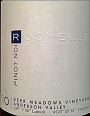 La Rochelle 2010 Deer Meadows Pinot Noir