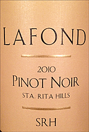 Lafond 2010 SRH Pinot Noir