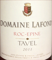 Lafond 2011 Tavel Rose