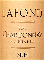 Lafond 2012 SRH Chardonnay