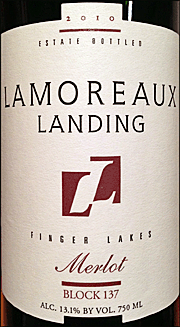 Lamoreaux Landing 2010 Block 137 Merlot