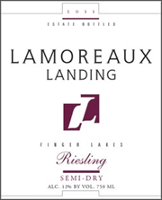 Lamoreaux Landing 2011 Semi Dry Riesling