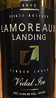 Lamoreaux Landing 2015 Vidal Ice