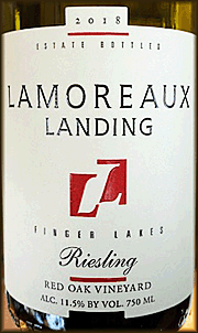 Lamoreaux Landing 2018 Red Oak Vineyard Riesling
