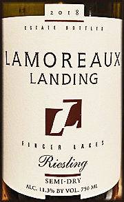 Lamoreaux Landing 2018 Semi-Dry Riesling