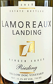 Lamoreaux Landing 2018 Yellow Dog Vineyard Riesling