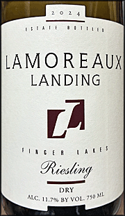 Lamoreaux Landing 2024 Dry Riesling
