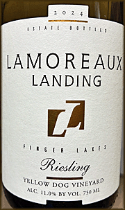 Lamoreaux Landing 2024 Yellow Dog Riesling