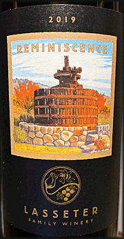 Lasseter 2019 Reminiscence Cabernet Sauvignon
