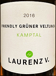 Laurenz V 2016 Friendly Gruner Veltliner
