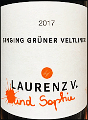 Laurenz V 2017 Singing Gruner Veltliner