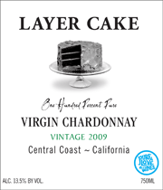 Layer Cake 2009 Virgin Chardonnay