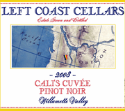 Left Coast 2008 Cali's Cuvee Pinot Noir