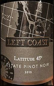 Left Coast 2015 Latitude 45 Pinot Noir