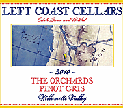 Left Coast 2010 The Orchards Pinot Gris