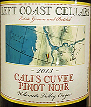 Left Coast Cellars 2013 Cali's Cuvee Pinot Noir
