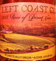 Left Coast 2013 Rose of Pinot Noir