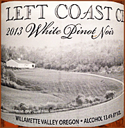 Left Coast 2013 White Pinot Noir
