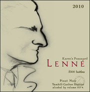 Lenne 2010 Karen's Pommard Pinot Noir