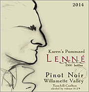 Lenne 2014 Karen's Pommard Pinot Noir 