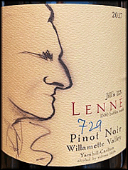 Lenne 2017 Jill's 115 Clone Pinot Noir