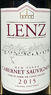 Lenz 2015 Old Vines Cabernet Sauvignon