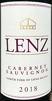 Lenz 2018 Cabernet Sauvignon