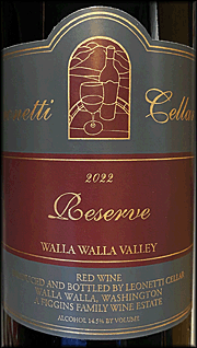 Leonetti 2022 Reserve